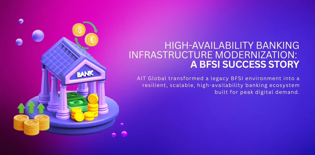 High-Availability Banking Infrastructure Modernization: A BFSI Success Story