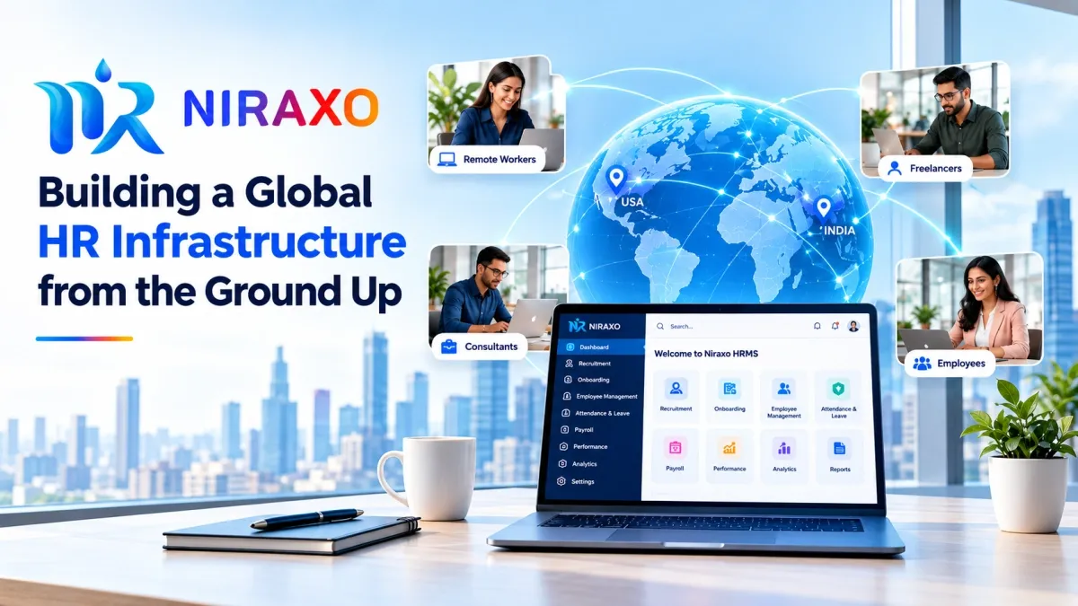 Building a Global HR Infrastructure from the Ground Up with Niraxo HRMS