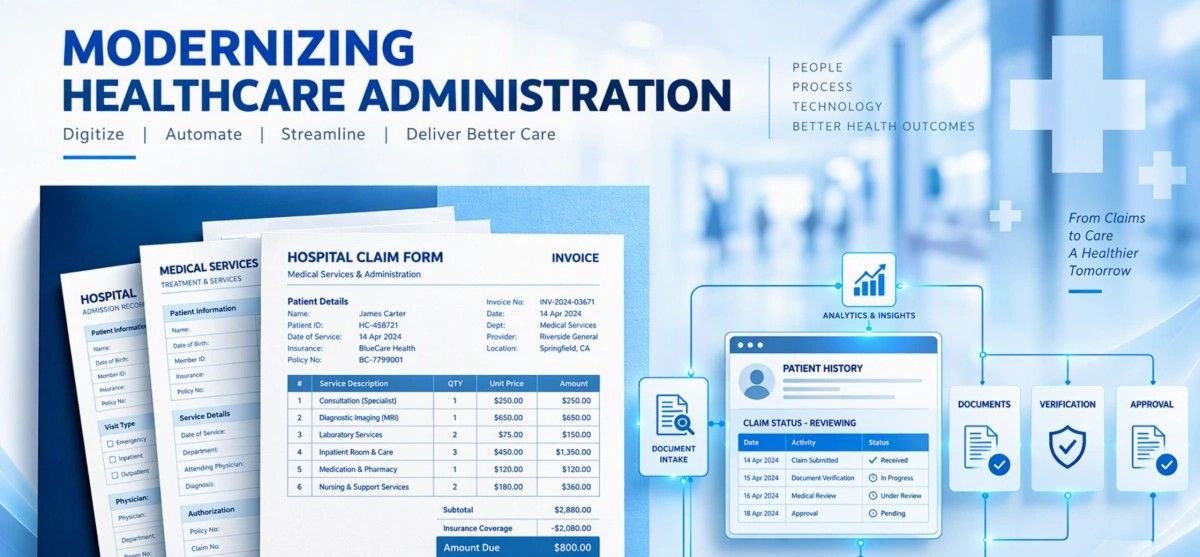 How AIT Global India Automated Insurance Claim Paperwork for a Multi-Hospital Group
